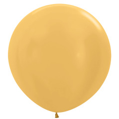 Round balloons 36inch (90cm) - Metallic Gold - 570 R36570 Sempertex France