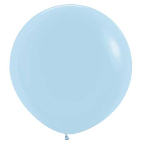 Round balloons 36inch (90cm) - Pastel Matte Blue - 640 R36640 Sempertex France