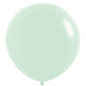 Round balloons 36" (90cm) pastel matte green (Pastel Matte Green 630) – 2 Pcs Round balloons 36" (90cm) pastel matte green (Pastel Matte Green 630) – 2 Pcs