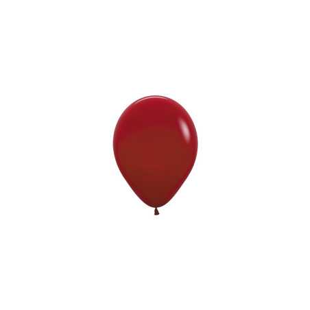 Round balloons 5inch (12cm) - Imperial Red - 016 R5016 Sempertex France