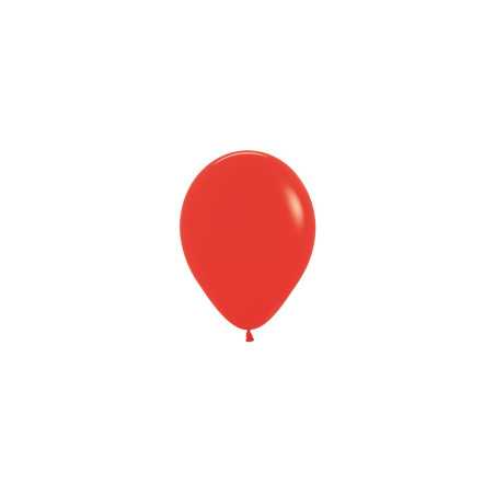 Round balloons 5inch (12cm) - Red - 015 R5015 Sempertex France