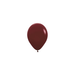 Round balloons 5inch (12cm) - Merlot - 018 R5018 Sempertex France