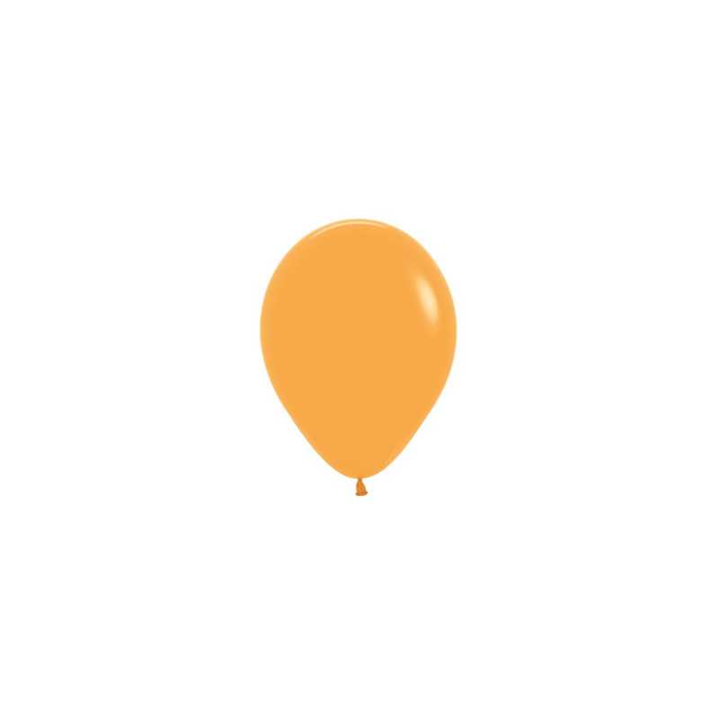 Ballons ronds 5" (12cm) moutarde (Mustard 023) – 50 Pcs