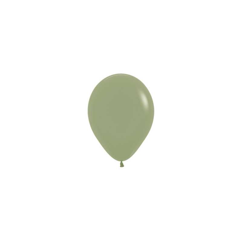 Ballons ronds 5" (12cm) eucalyptus (Eucalyptus 027) – 50 Pcs