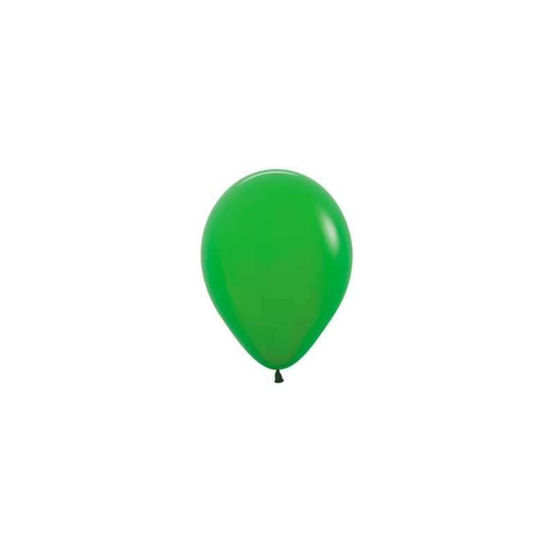 Ballons ronds 5" (12cm) vert trèfle (Shamrock Green 029) – 50 Pcs
