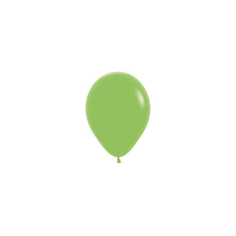 Round balloons 5" (12cm) anise green (Lime Green 031) – 50 Pcs