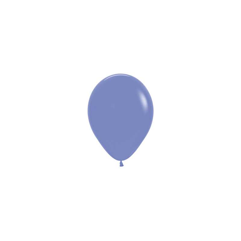 Round balloons 5" (12cm) periwinkle blue (Periwinkle Blue 042) – 50 Pcs