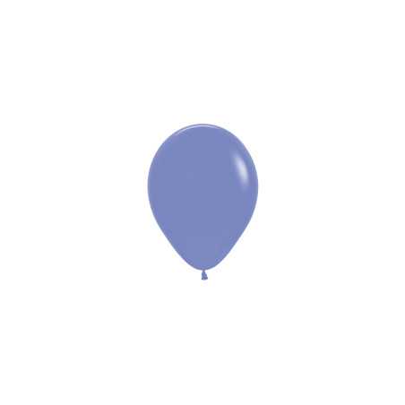Round Balloons 5inch (12cm) - Periwinkle Blue - 042 - 50 Pcs R5042 Sempertex France