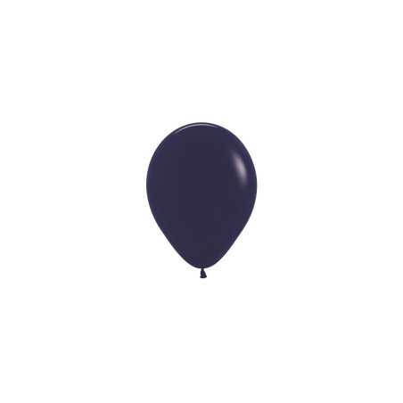 Round balloons 5inch (12cm) - Navy Blue - 044 R5044 Sempertex France