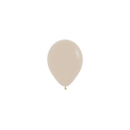 Round balloons 5inch (12cm) - White Sand - 071 R5071 Sempertex France