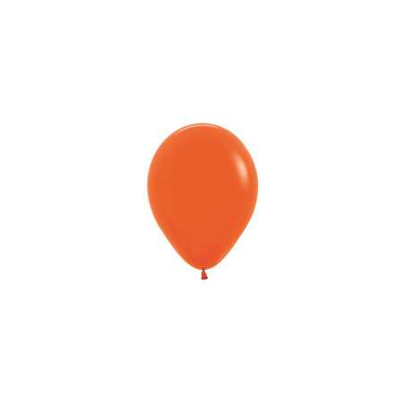 Round balloons 5inch (12cm) - Orange - 061 R5061 Sempertex France