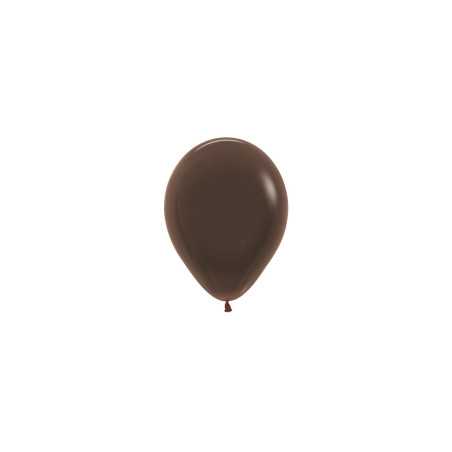 Ballons ronds 5inch (12cm) - Chocolate Brown - 076 R5076 Sempertex France