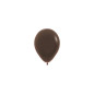 Ballons ronds 5" (12cm) chocolat (Chocolate Brown 076) – 50 Pcs
