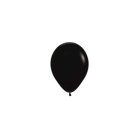 Round balloons 5inch (12cm) - Black - 080 R5080 Sempertex France