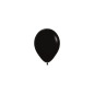Round balloons 5" (12cm) black (Black 080) – 50 Pcs