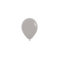 Round balloons 5" (12cm) gray (Grey 081) – 50 Pcs