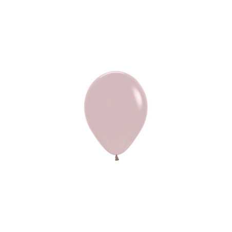 Round balloons 5inch (12cm) - Pastel Dusk Pink - 110 R5110 Sempertex France