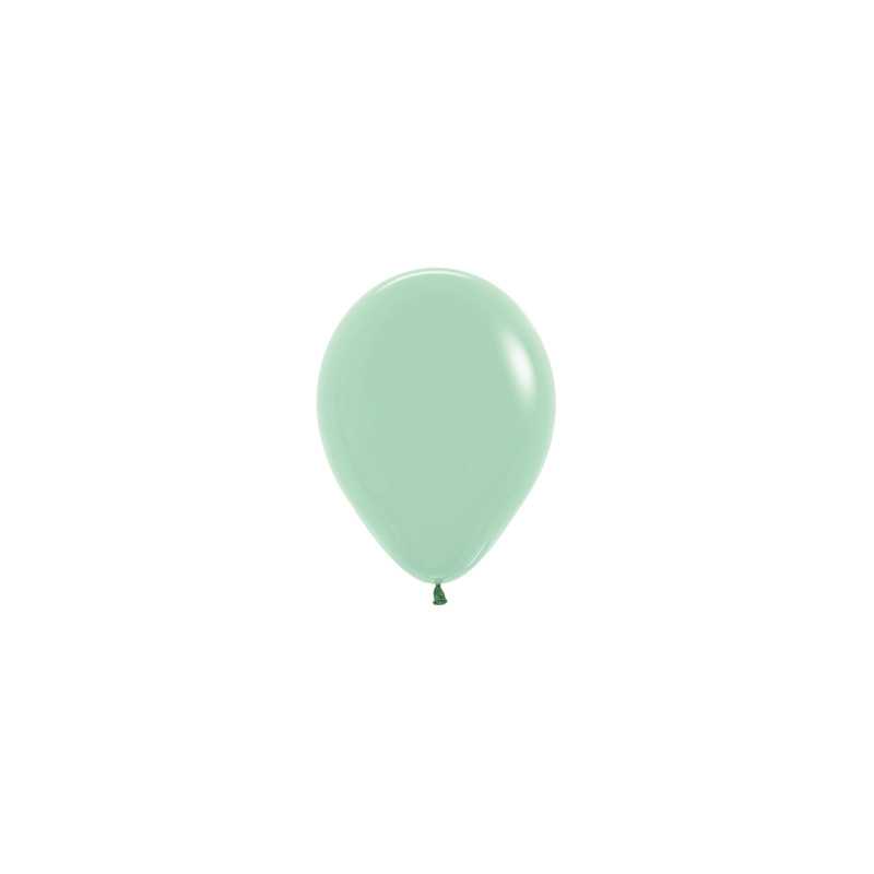 Ballons ronds 5" (12cm) thé vert (Pastel Dusk Green Tea 126) – 50 Pcs