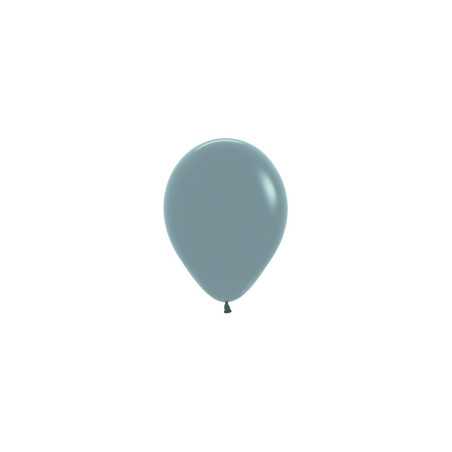 Ballons ronds 5inch (12cm) - Pastel Dusk Blue - 140 R5140 Sempertex France