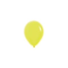 Round balloons 5inch (12cm) - Neon Yellow - 220 R5220 Sempertex France