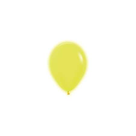 Ballons ronds 5inch (12cm) - Neon Yellow - 220 R5220 Sempertex France