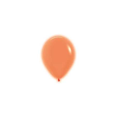Round balloons 5inch (12cm) - Neon Orange - 261 R5261 Sempertex France