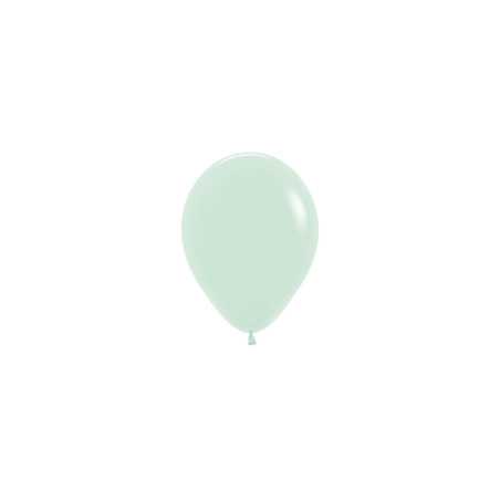 Ballons ronds 5inch (12cm) - Pastel Matte Green - 630 R5630 Sempertex France