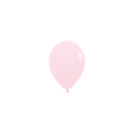 Round balloons 5inch (12cm) - Pastel Matte Pink - 609 R5609 Sempertex France
