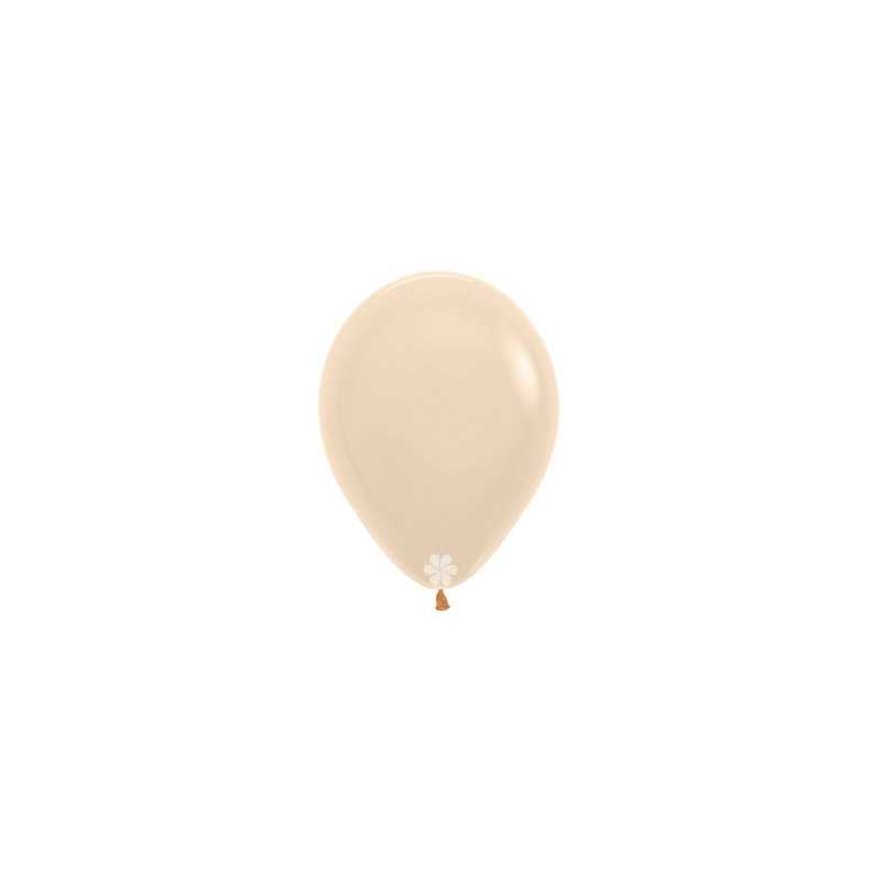 Ballons ronds 5" (12cm) nude pastel mat (Pastel Matte Nude 661) – 50 Pcs