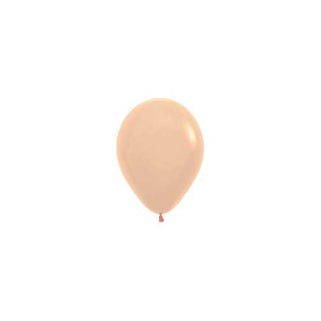Round balloons 5inch (12cm) - Pastel Matte Malibu Peach - 660 R5660 Sempertex France