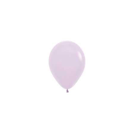 Round balloons 5inch (12cm) - Pastel Matte Lilac - 650 R5650 Sempertex France