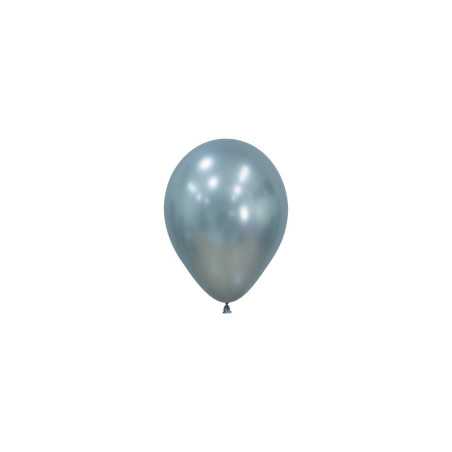 Round balloons 5inch (12cm) - Silk Arctic Blue - 839 R5839 Sempertex France