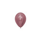 Ballons ronds 5" (12cm) rose chromé (Reflex Pink 909) – 50 Pcs