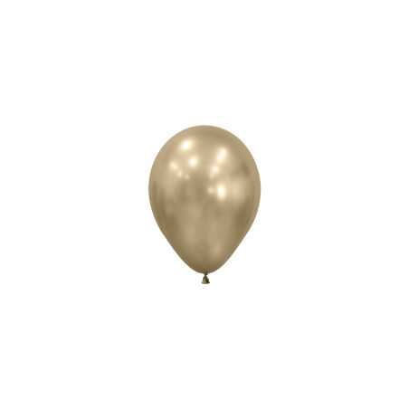Round balloons 5inch (12cm) - Silk Gold Dust - 870 R5870 Sempertex France