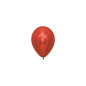 Ballons ronds 5" (12cm) rouge chromé (Reflex Red 915) – 50 Pcs