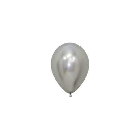 Ballons ronds 5inch (12cm) - Reflex - Silver - 981 R5981 Sempertex France