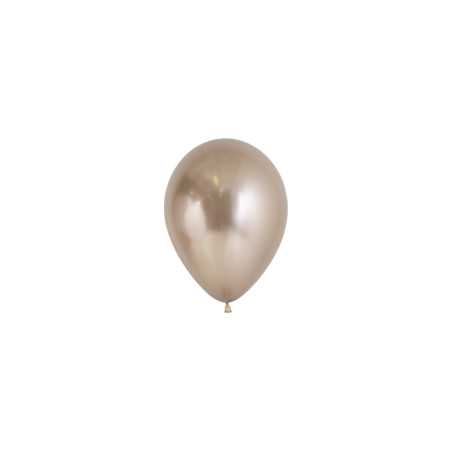 Round balloons 5inch (12cm) - Reflex - Champagne - 971 R5971 Sempertex France