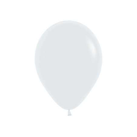 Round balloons 9inch (23cm) - White - 005 R9005 Sempertex France