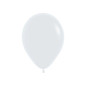 Round balloons 9" (23cm) white (White 005) – 50 pcs