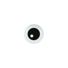 Ballons imprimés 5inch (12cm) - Eye Ball - White - 005 R5EYE Sempertex France