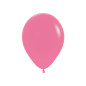 Round balloons 9" (23cm) pink (Pink 011) – 50 pcs
