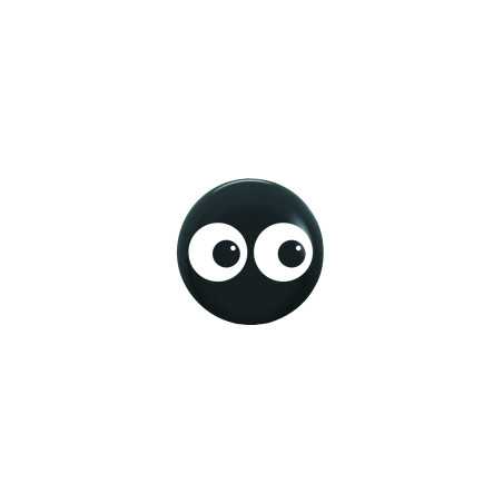 Ballons imprimés 5inch (12cm) - Double Eyes - Black - 080 R5DEYES Sempertex France
