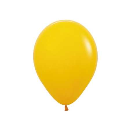 Ballons ronds 9inch (23cm) - Honey Yellow - 021 R9021 Sempertex France