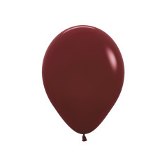 Round balloons 9inch (23cm) - Merlot - 018 R9018 Sempertex France