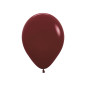 Ballons ronds 9" (23cm) merlot (Merlot 018) – 50 pcs