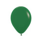 Round balloons 9" (23cm) forest green (Forest Green 032) – 50 pcs