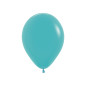 Round balloons 9" (23cm) turquoise blue (Caribbean Blue 038) – 50 pcs Round balloons 9" (23cm) turquoise blue (Caribbean Blue 038) – 50 pcs