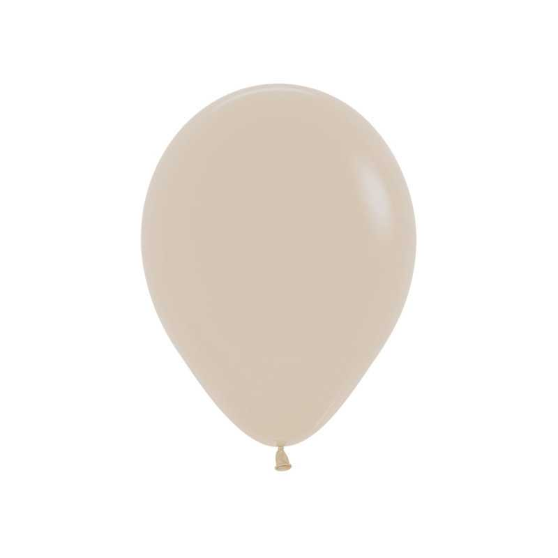 Ballons ronds 9" (23cm) sable (White Sand 071) – 50 pcs