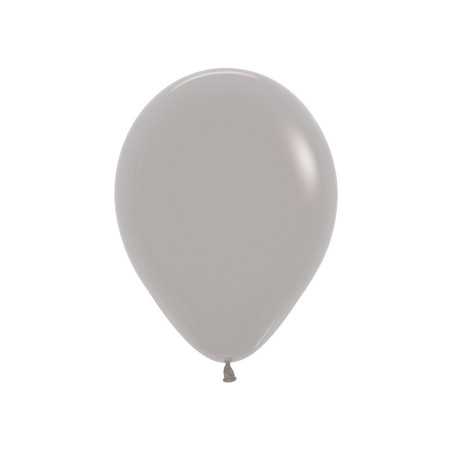 Round balloons 9inch (23cm) - Gray - 081 R9081 Sempertex France