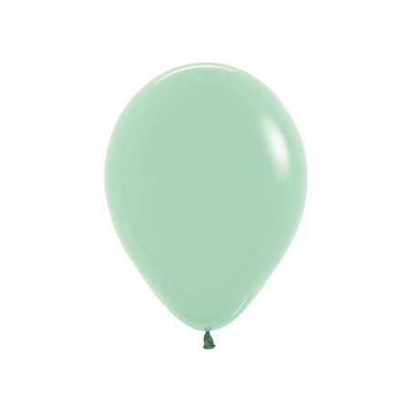 Ballons ronds 9inch (23cm) - Pastel Dusk Green Tea - 126 R9126 Sempertex France